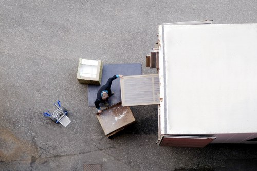 House removal team helping with a Clapham home move