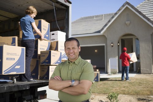 Packing and furniture handling for a Clapham move