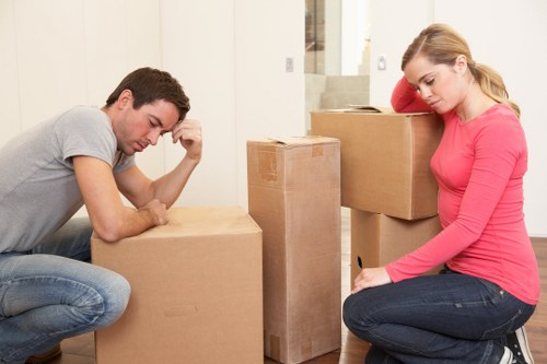 Removal van for house, flat, and office moves in Clapham