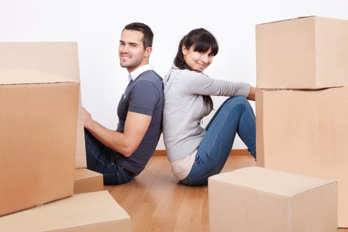 Payment and invoice terms for a moving service