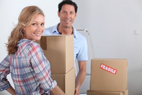 Household removals in a Clapham flat with stairs and narrow access
